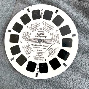 Disney CASPER and SPOOKY View Master reel one